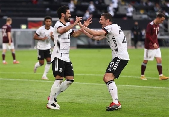 دیدارهای دوستانه ملی| پیروزی قاطع آلمان با گلزنی ۷ بازیکن متفاوت