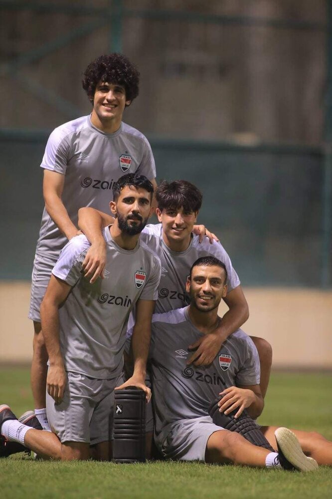 بشار رسن آماده بازی مقابل ایران/عکس