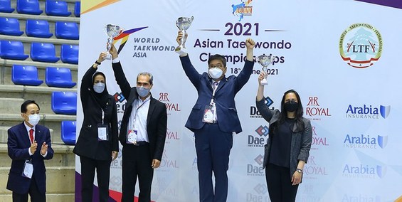 قهرمانی پومسه آسیا| ایران بر سکوی نایب قهرمانی آسیا ایستاد  نظری بهترین مربی شد