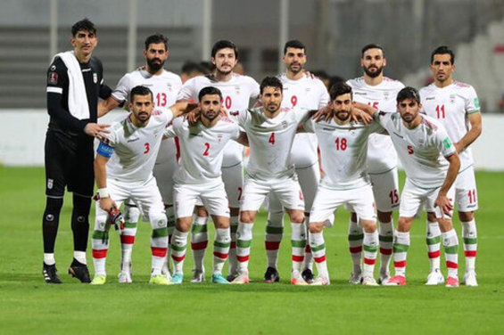 پیروزی قاطع ایران مقابل عراق پیش از شروع بازی+عکس