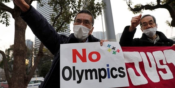 تظاهرات مخالفان المپیک در توکیو؛ به المپیک نیاز نداریم
