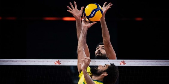 لیگ ملت‌های والیبال| برزیل از سد ایران گذشت