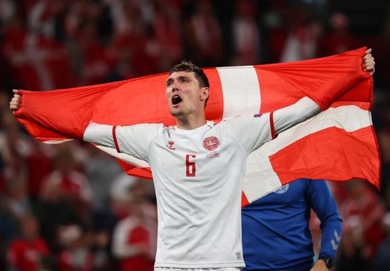 یورو۲۰۲۰| کریستینسن بهترین بازیکن دیدار دانمارک - روسیه