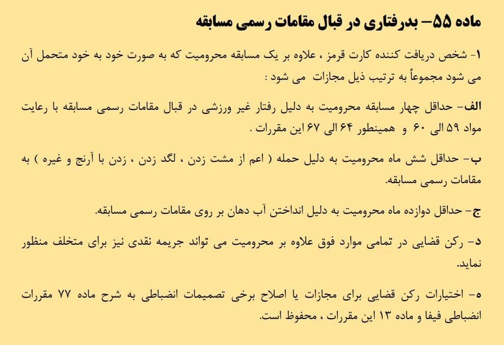 عکس| قانون درباره شهاب گردان چه می&zwnj;گوید/ محرومیت در انتظار گلر ذوب آهن!