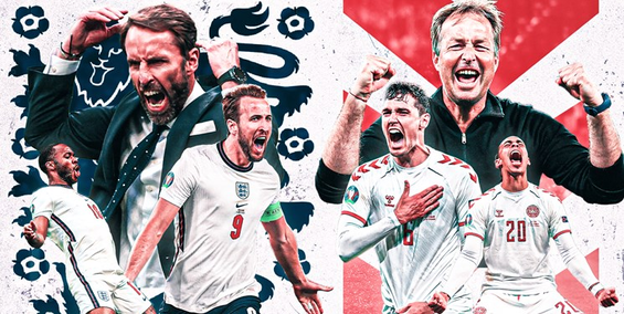 بررسی بازی امشب یورو 2020|انگلیس در پی اولین جام؛ دانمارک بی‌اریکسن شگفتی را ادامه می‌دهد؟