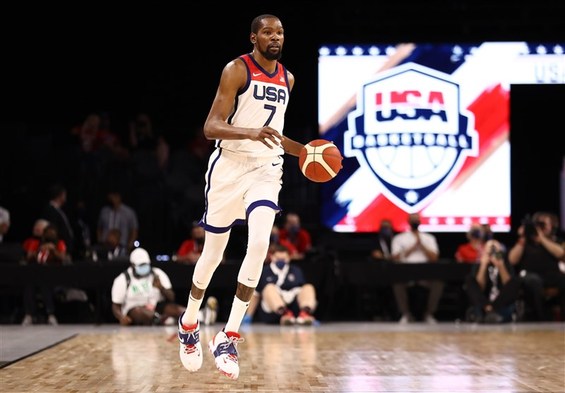 شروع ناامیدکننده بسکتبال آمریکا در راه المپیک+عکس