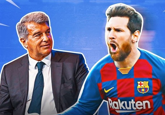 خبر امیدوارکننده لاپورتا به هواداران بارسلونا درباره مسی
