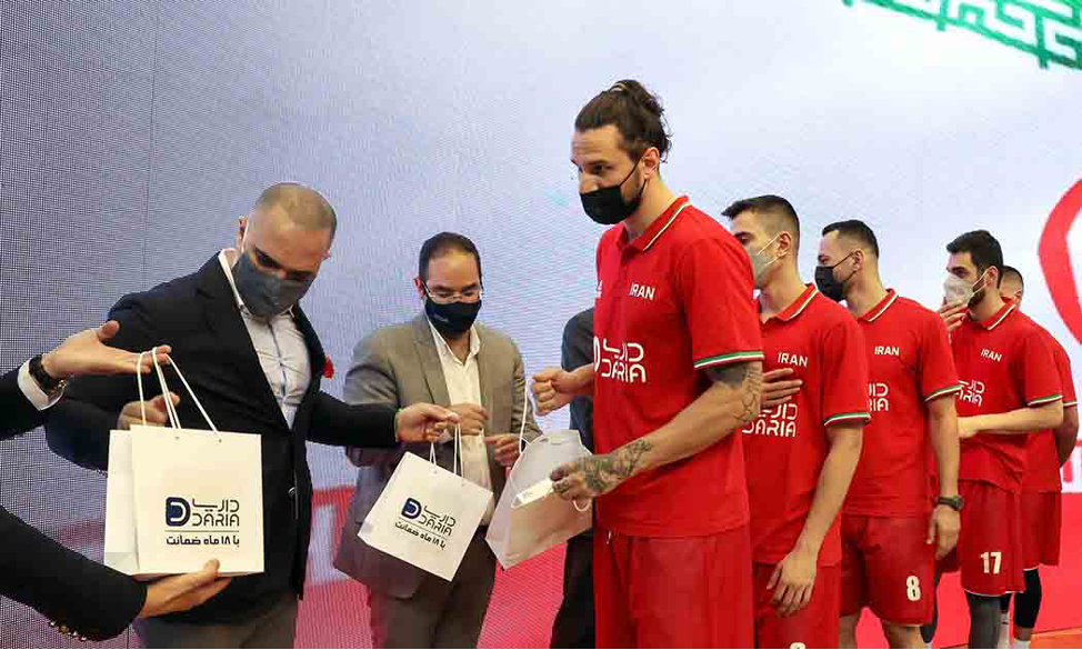 مراسم بدرقه تیم ملی بسکتبال ایران برای اعزام به المپیک توکیو برگزار شد