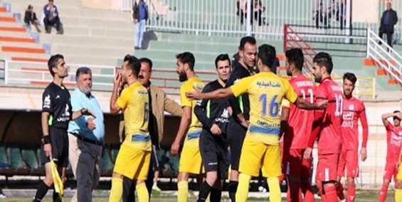 تخلف یک بازیکن در جعل مدارک نتیجه 7 دیدار نفت امیدیه 3 بر صفر شد
