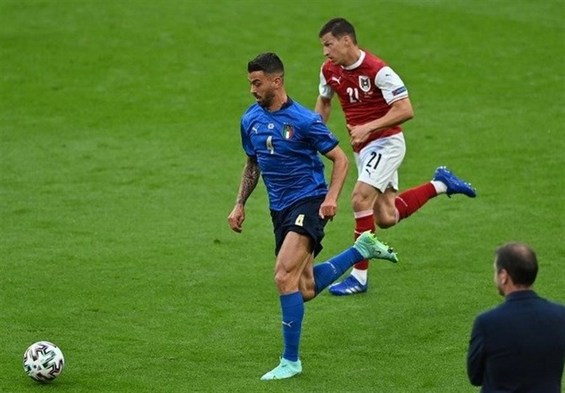 یورو ۲۰۲۰| اسپیناتزولا بهترین بازیکن دیدار ایتالیا - اتریش لقب گرفت