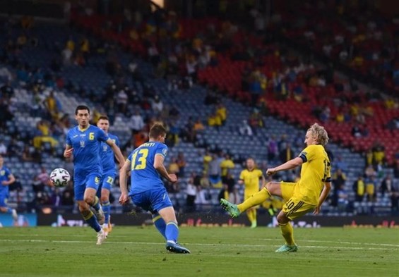 یورو ۲۰۲۰| اوکراین در آمار برتر از سوئد بود