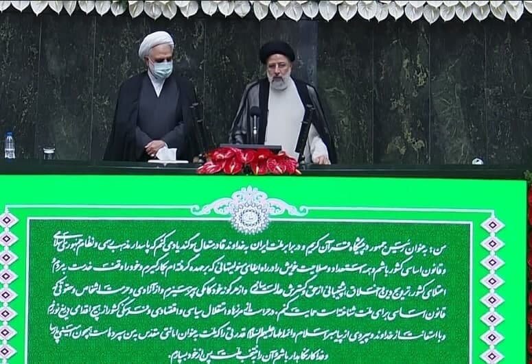 پیام برجامی رئیسی به آمریکا در روز تحلیف /قالیباف پیمان همکاری بست