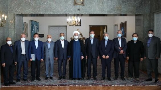 روحانی: ستاد اقتصادی دولت، نقش ستاد جنگ را ایفا کرد
