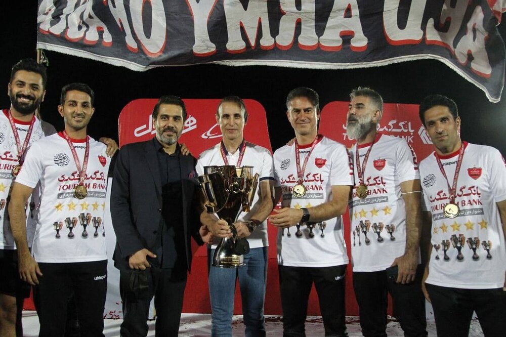 آقا کریم غایب بزرگ پرسپولیس در جشن قهرمانی!/عکس