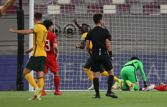 مقدماتی جام جهانی ۲۰۲۲| پیروزی پرگل استرالیا و عربستان مقابل رقبا