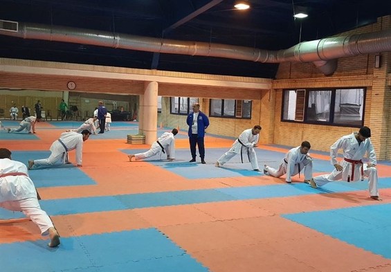 آغاز مرحله چهارم اردوی تیم ملی کاراته