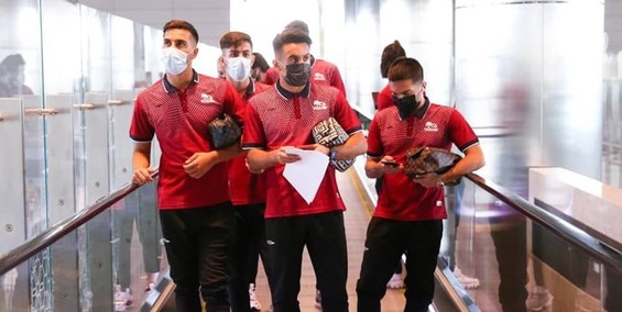 تیم فوتبال تراکتور به قطر رسید
