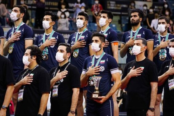 والیبال ایران دهم جهان شد+عکس