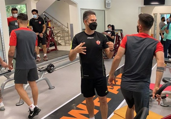 گزارش تمرین پرسپولیس