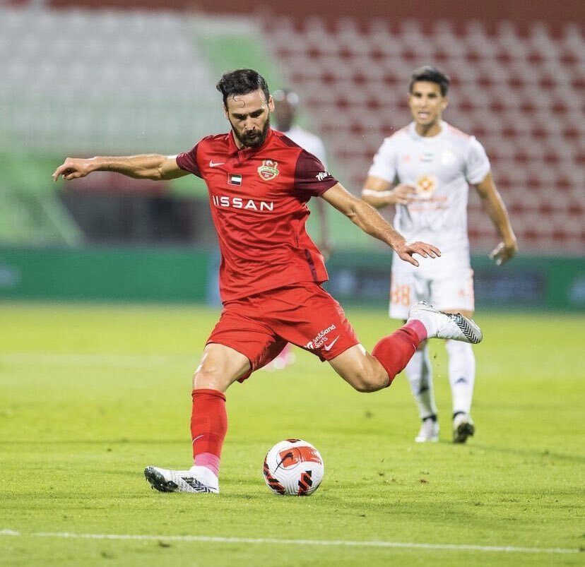ستاره محبوب پرسپولیسی&zwnj;ها با پیراهن الشباب/عکس