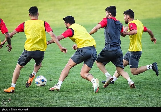 گزارش تمرین پرسپولیس