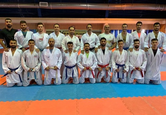 آغاز مرحله جدید اردوی تیم ملی کاراته مردان از ۱۲ شهریور