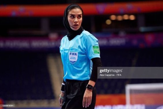 داور ایرانی فینال جام جهانی فوتسال غافلگیر شد!