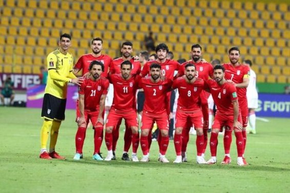 رکورد تاریخی تیم ملی فوتبال ایران با یک کروات