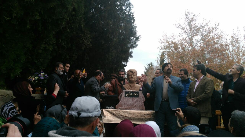 عشق به شجریان مجسمه‌سازم کرد