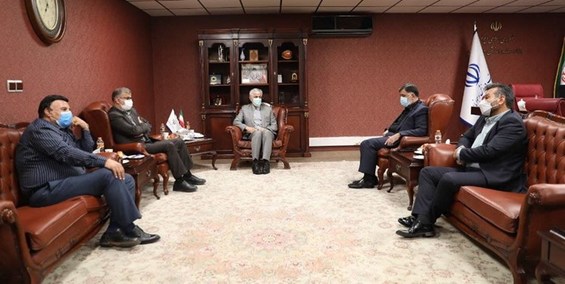 دیدار مدیرعامل و اعضای جدید هیأت مدیره استقلال با وزیر ورزش