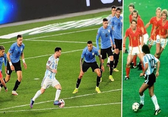 مقایسه پرهیاهوی مسی و مارادونا در فضای مجازی اشتباه از آب درآمد!+ عکس