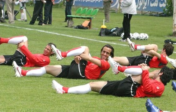 کریمی و هاشمیان و ستاره در تیم برانکو+عکس