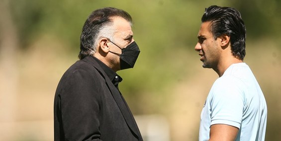 معارفه سرپرست جدید در تمرین امروز استقلال+عکس