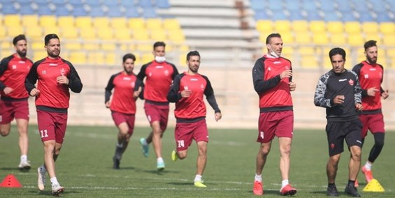 گزارش تمرین پرسپولیس