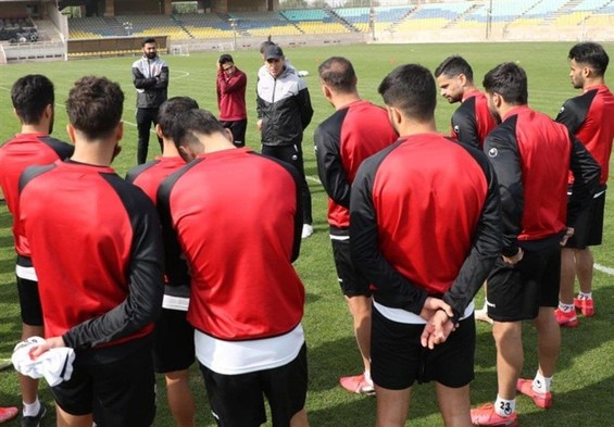 گزارش تمرین پرسپولیس