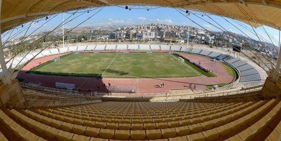 ورزشگاه خالی صیدا آماده میزبانی از بازی ایران-لبنان+عکس