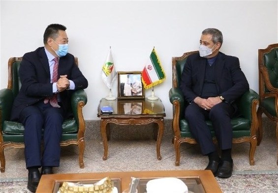 دیدار رایزن سفارت چین در تهران با دبیرکل کمیته ملی المپیک