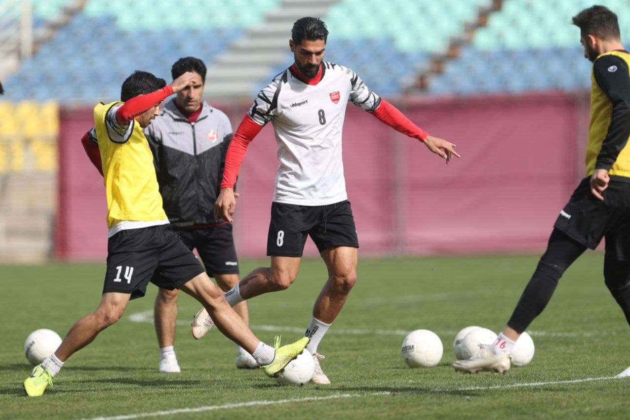 گزارش تمرین پرسپولیس گزارش تمرین پرسپولیس