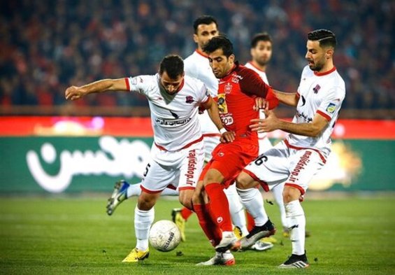 آمار تقابلهای پرسپولیس و نساجی