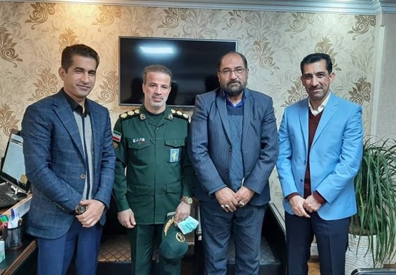 نشست مسئول سازمان ورزش بسیج با دبیرکل فدراسیون فوتبال
