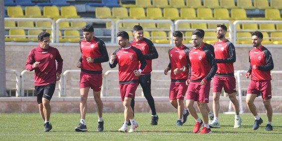 گزارش تمرین پرسپولیس