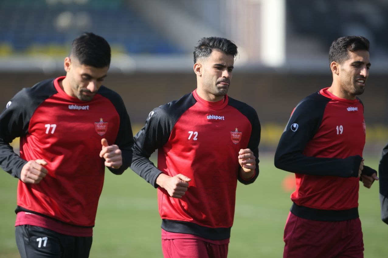 گزارش تمرین پرسپولیس