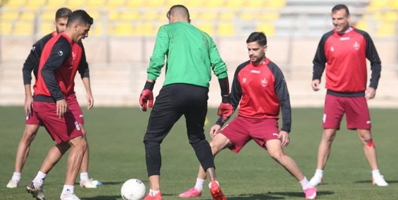 گزارش تمرین پرسپولیس
