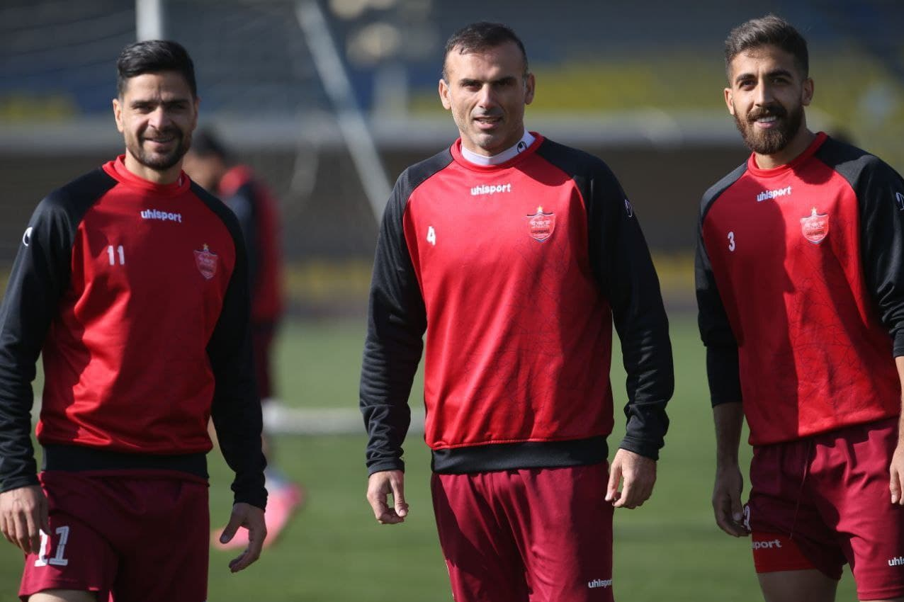 گزارش تمرین پرسپولیس