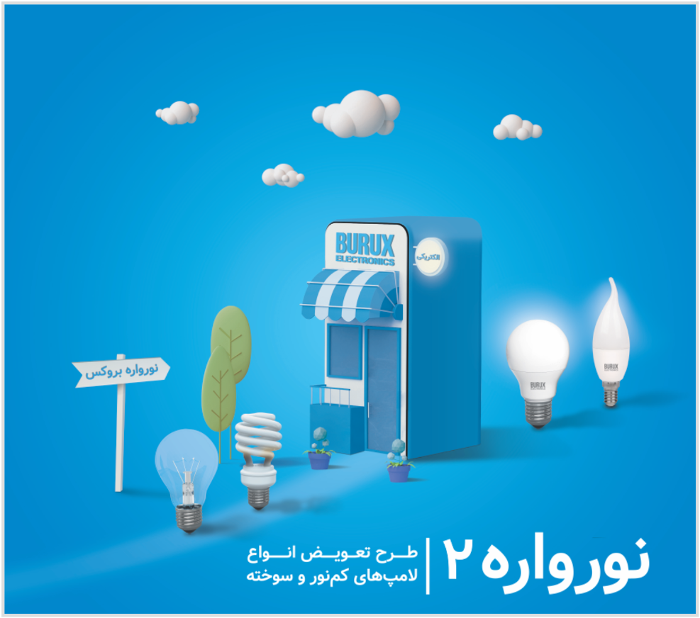 نورواره بروکس؛ تعویض لامپ فرسوده با لامپ سالم نورواره بروکس؛ تعویض لامپ فرسوده با لامپ سالم