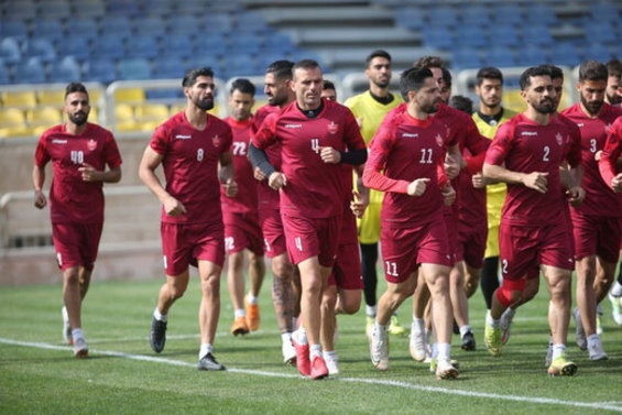 تمرین پرسپولیس تعطیل شد