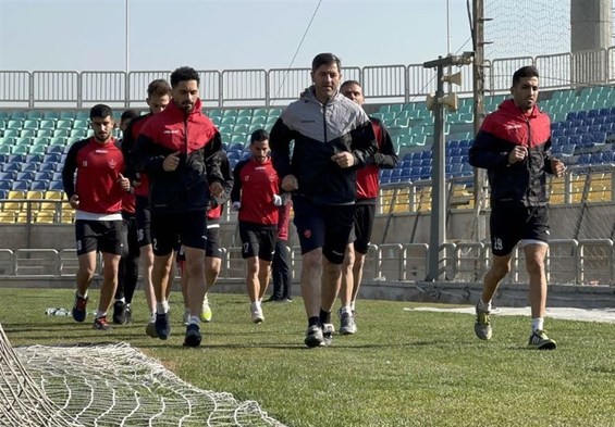 گزارش تمرین پرسپولیس