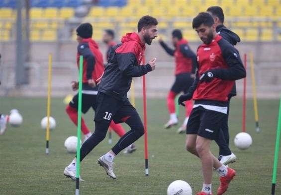 گزارش تمرین پرسپولیس