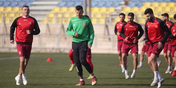 گزارش تمرین پرسپولیس