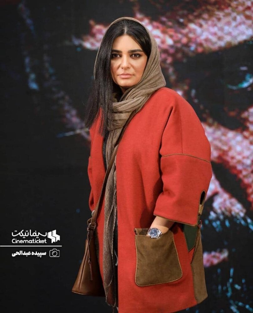 عکس| مهتاب کرامتی و اشکان خطیبی در فرش قرمز «صحنه زنی»